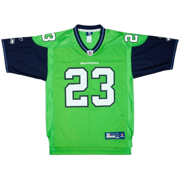 2009 Seattle Seahawks Trufant #23 Reebok On Field Alternate Jersey - 7/10 - (M)