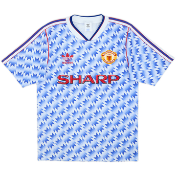 1990-92 Manchester United Away Shirt - 8/10 - (S)