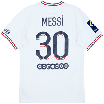 Camiseta de la cuarta equipación del Paris Saint-Germain 2021-22 Messi #30 - 6/10 - (S)