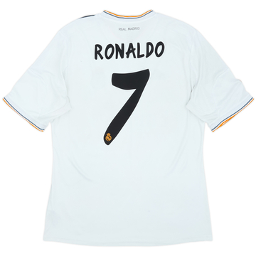 2013-14 Real Madrid Home Shirt Ronaldo #7 - 5/10 - (L)