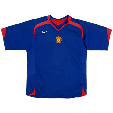 2005-06 Manchester United Away Shirt - 4/10 - (L)