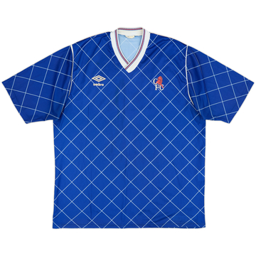 1987-89 Chelsea Home Shirt - 8/10 - (L)