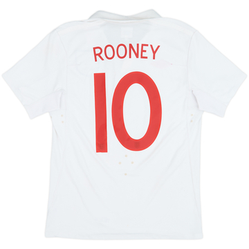 2009-10 England Home Shirt Rooney #10 - 6/10 - (M)