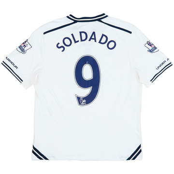 2013-14 Tottenham Home Shirt Soldado #9 - 5/10 - (L)