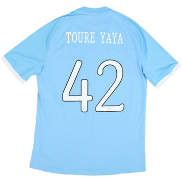 2010-11 Manchester City 'FA Cup Final' Home Shirt Toure Yaya #42 - 7/10 - (L)