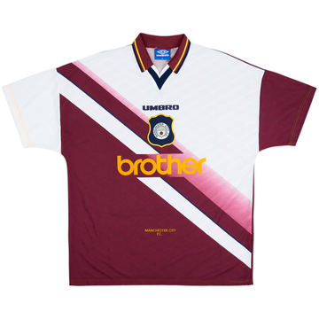 1996-97 Manchester City Away Shirt - 8/10 - (XL)