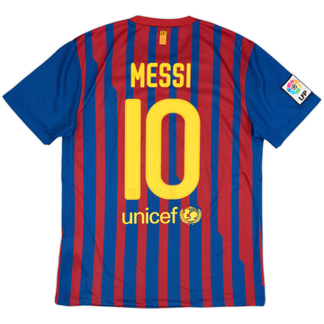 2011-12 Barcelona Home Shirt Messi #10 - 6/10 - (M)