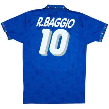 1994 Italy Home Shirt R. Baggio #10 - 8/10 - (L)