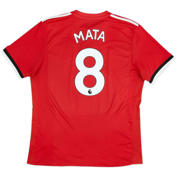 2017-18 Manchester United Home Shirt Mata #8 - 6/10 - (L)