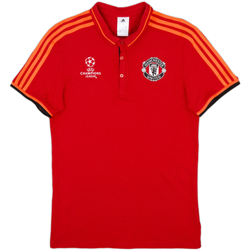 2015-16 Manchester United adidas CL Polo Shirt - 8/10 - (M)