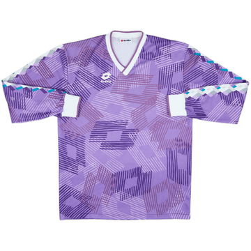 1991-92 Lotto Template L/S Shirt #11 - 8/10 - (L)