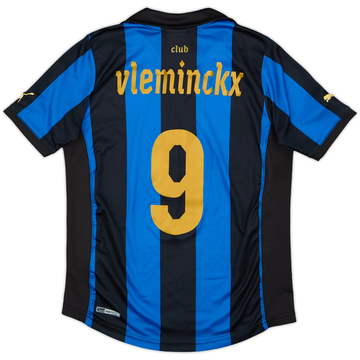 2011-12 Club Brugge Home Shirt Vleminckx #9 - 8/10 - (M.Boys)