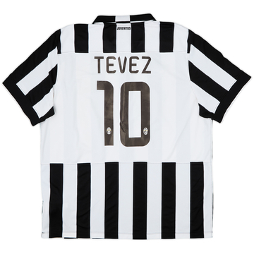 2014-15 Juventus Home Shirt Tevez #10 - 8/10 - (XXL)