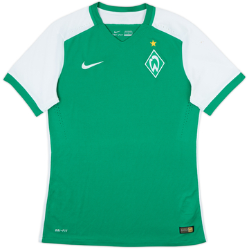 Camiseta de local versión jugador del Werder Bremen 2015-16 - 7/10 - (L)
