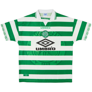 1997-99 Celtic Home Shirt - 5/10 - (XL)