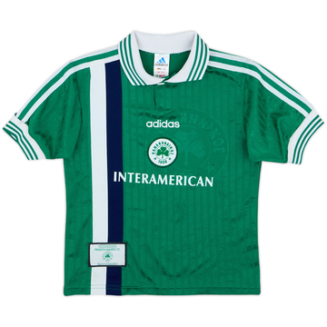 1997-98 Panathinaikos Home Shirt - 8/10 - (M.Boys)