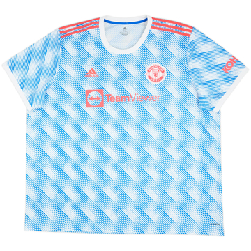 2021-22 Manchester United Away Shirt - 8/10 - (4XL)