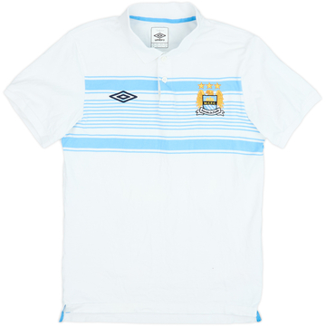 2010-11 Manchester City Umbro Polo Shirt - 8/10 - (M)