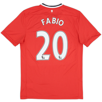 2011-12 Manchester United Home Shirt Fabio #20 - 8/10 - (M)