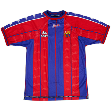 1997-98 Barcelona Home Shirt - 8/10 - (M)