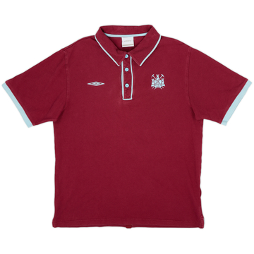 2007-08 West Ham Umbro Polo Shirt - 7/10 - (XL)