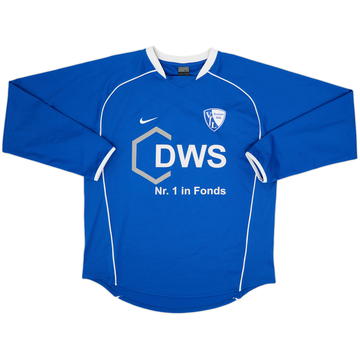 2003-04 VfL Bochum Home L/S Shirt - 8/10 - (L)