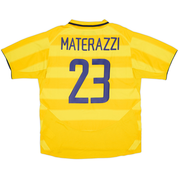2003-04 Inter Milan Away Shirt Materazzi #23 - 6/10 - (XXL)