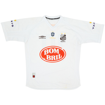 Camiseta de local del Santos 2002-03 #10 - 7/10 - (XL)