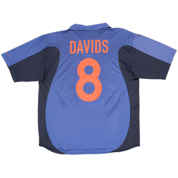 2000-02 Netherlands Away Shirt Davids #8 - 6/10 - (XL)