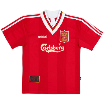 1995-96 Liverpool Home Shirt - 7/10 - (Y)