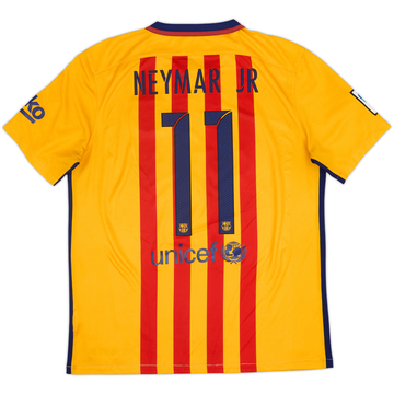2015-16 Barcelona Away Shirt Neymar #11 - 6/10 - (L)