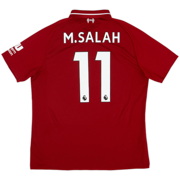 2018-19 Liverpool Home Shirt M.Salah #11 - 6/10 - (M)