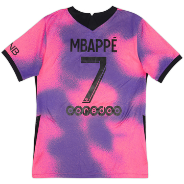 2020-21 Paris Saint-Germain Fourth Shirt Mbappe #7 - 8/10 - (S)