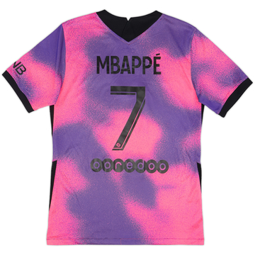 2020-21 Paris Saint-Germain Fourth Shirt Mbappe #7 - 8/10 - (S)