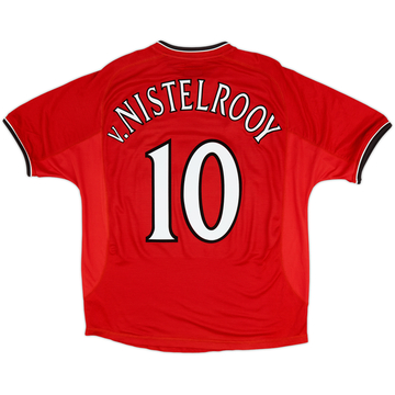 2000-02 Manchester United Home Shirt V.Nistelrooy #10 - 5/10 - (L)