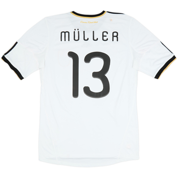2010-11 Germany Home Shirt Muller #13 - 6/10 - (XL)