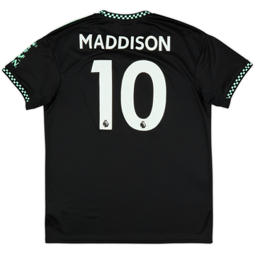 2022-23 Leicester Away Shirt Maddison #10 - 8/10 - (L)