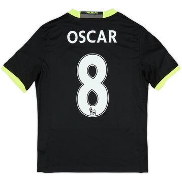 2016-17 Chelsea Away Shirt Oscar #7 - 10/10 - (M.Boys)