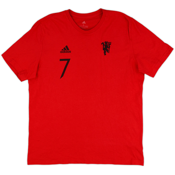 2021-22 Manchester United adidas Cotton Tee Ronaldo #7 - 8/10 - (L)