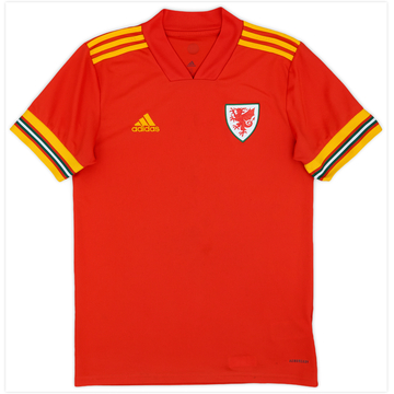 2020-21 Wales Home Shirt - 8/10 - (S)