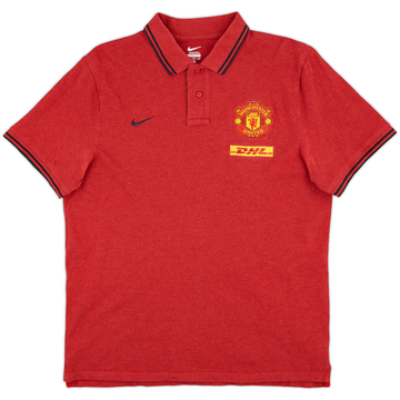 2012-13 Manchester United Nike Polo Shirt - 9/10 - (XL)