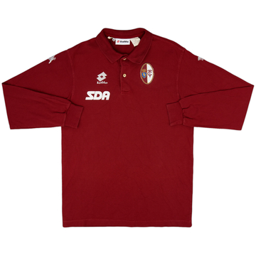 1995-96 Torino Lotto Polo L/S Shirt - 5/10 - (M)