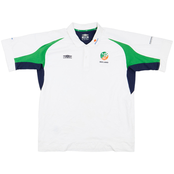 2002-04 Ireland Umbro Polo Shirt - 7/10 - (XL)