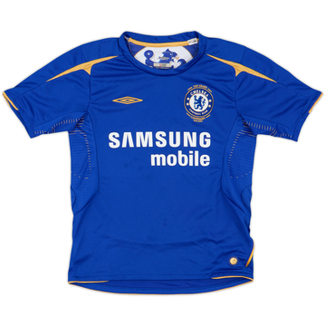 2005-06 Chelsea Centenary Home Shirt - 6/10 - (S.Boys)
