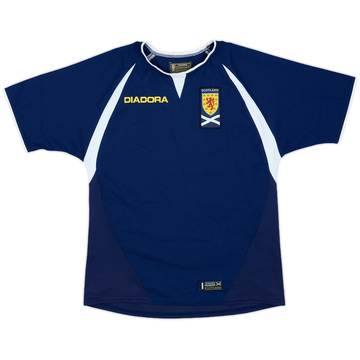 2003-05 Scotland Home Shirt - 10/10 - (M.Boys)