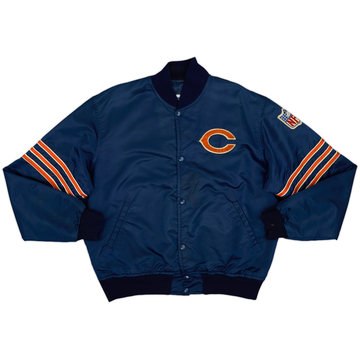 1980s Chicago Bears Starter Satin Varsity Jacket - 5/10 - (L)