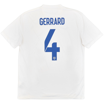 2014-15 England Home Shirt Gerrard #4 - 5/10 - (L)