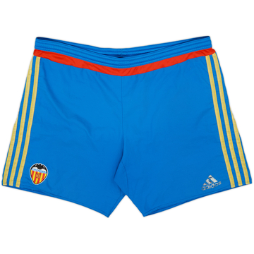 2015-16 Valencia Authentic Away Shorts - 4/10 - (M)