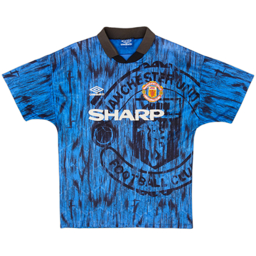 1992-93 Manchester United Away Shirt - 8/10 - (M)