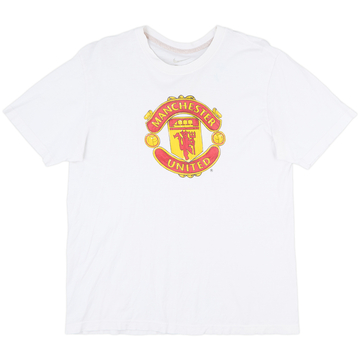 2012-13 Manchester United Nike Graphic Tee - 8/10 - (L)